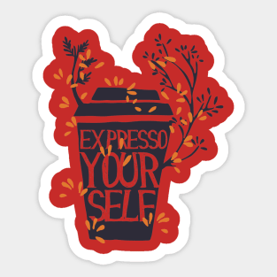 espresso coffee Sticker